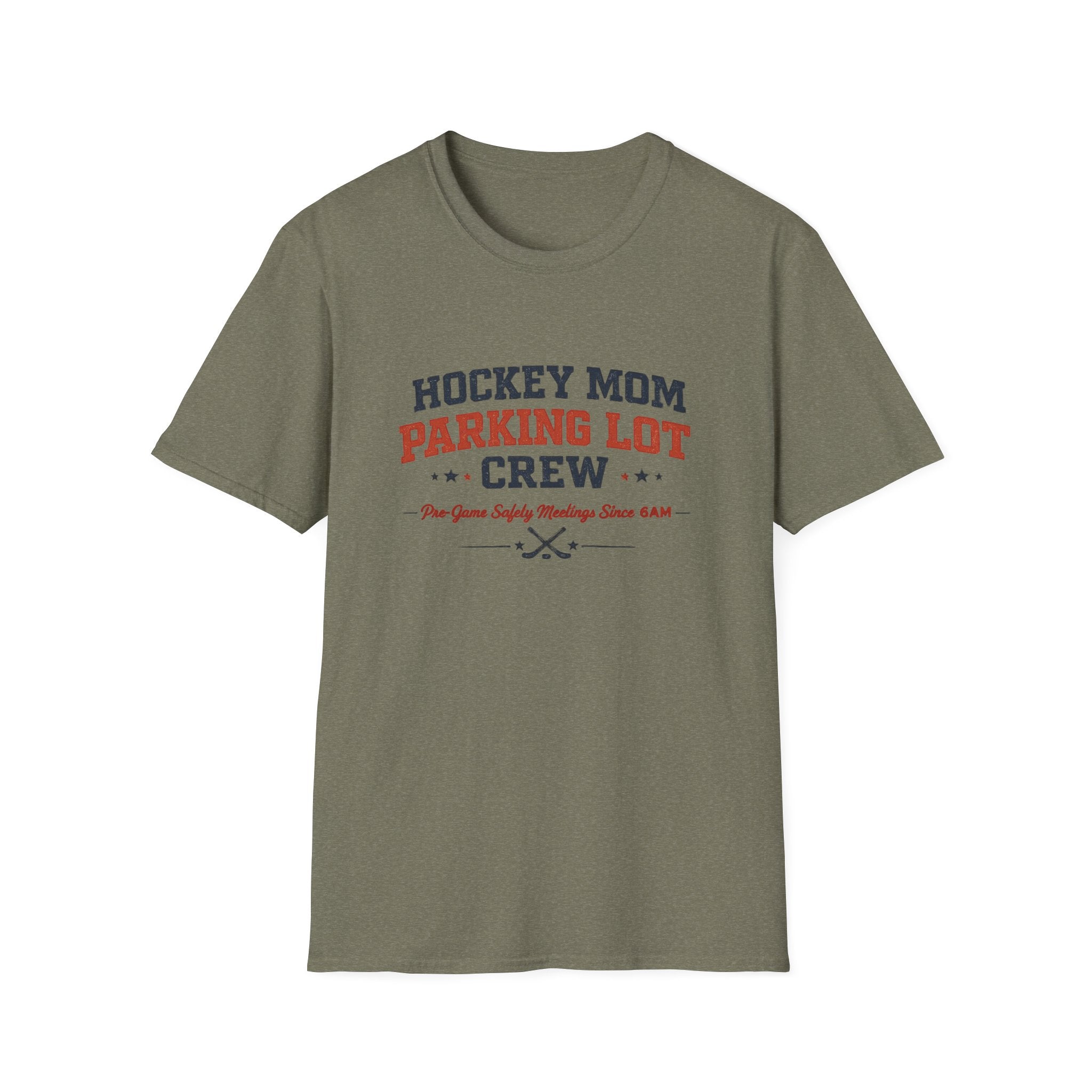 Hockey Mom Parking Lot Crew T-shirt