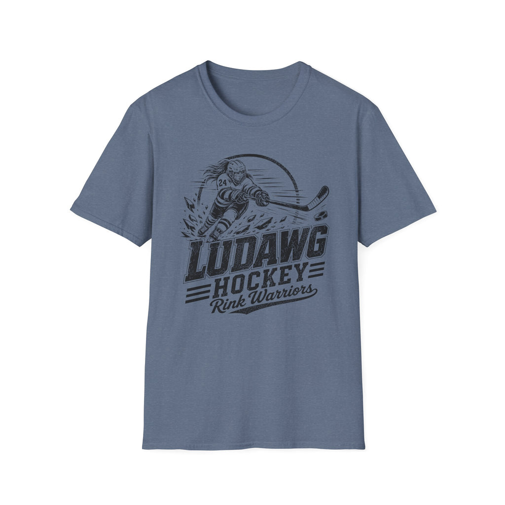 "LuDawg Hockey Rink Warriors" Female T-shirt