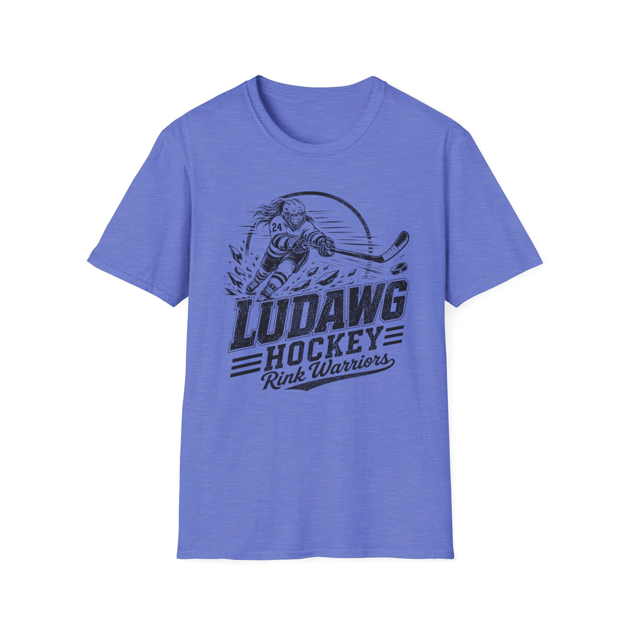 "LuDawg Hockey Rink Warriors" Female T-shirt