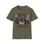 "Raised On Hockey Surviving On Coffee" T-shirt
