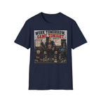 Work Tomorrow Game Tonight Girl Hockey T-shirt