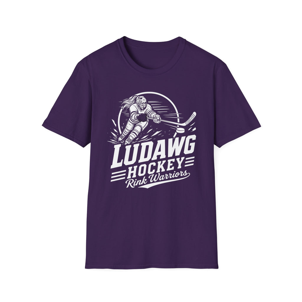 "LuDawg Hockey Rink Warriors" Female T-shirt