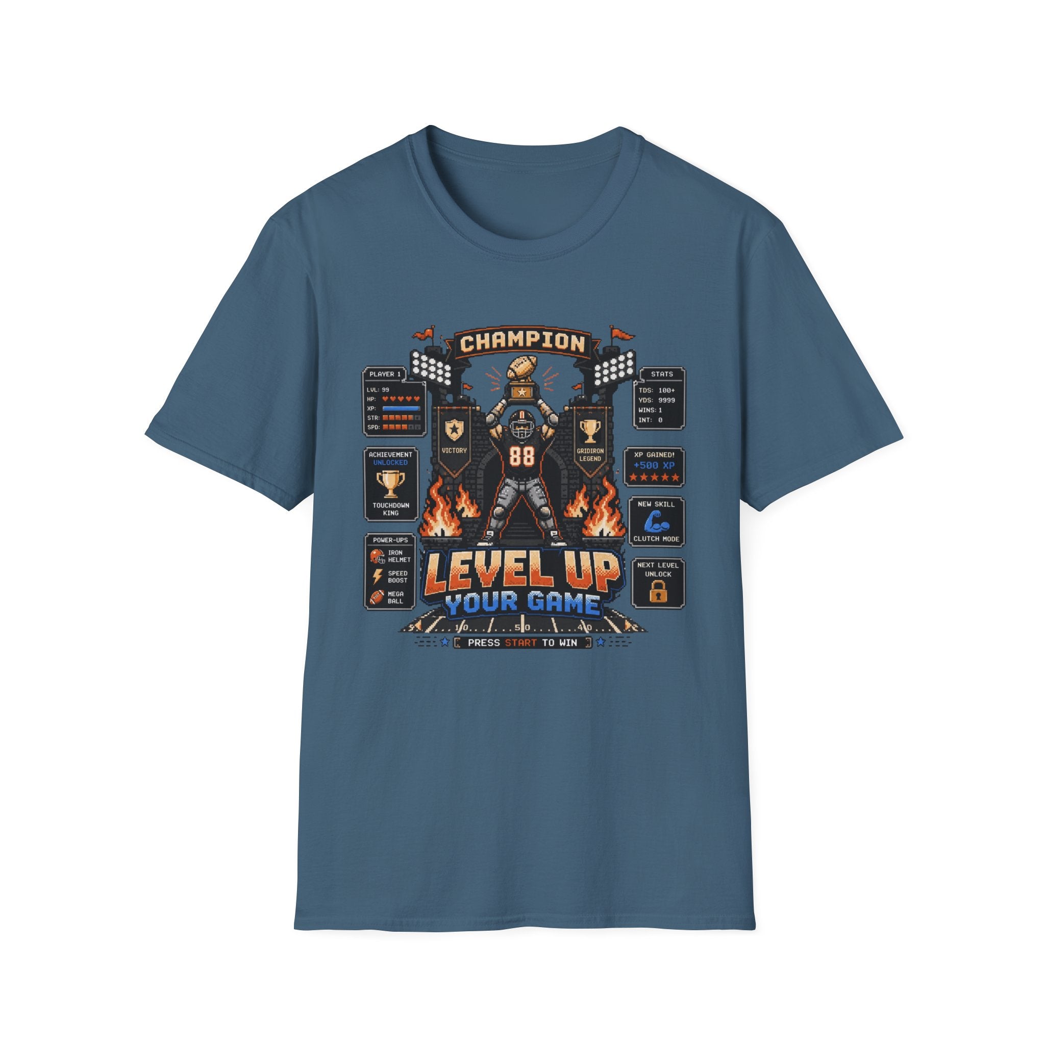 8-bit Level Up Your Game T-shirt