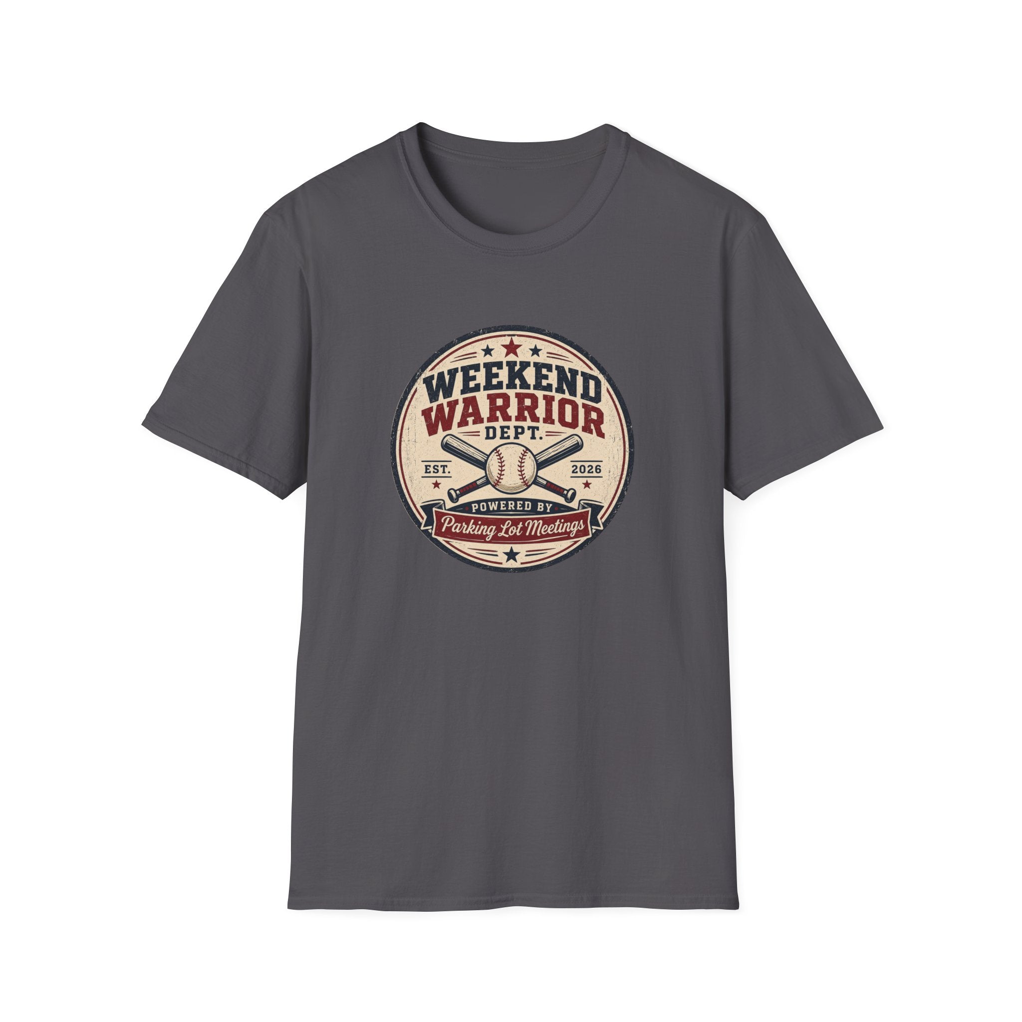 Baseball Weekend Warrior Parking Lot Meetings T-shirt