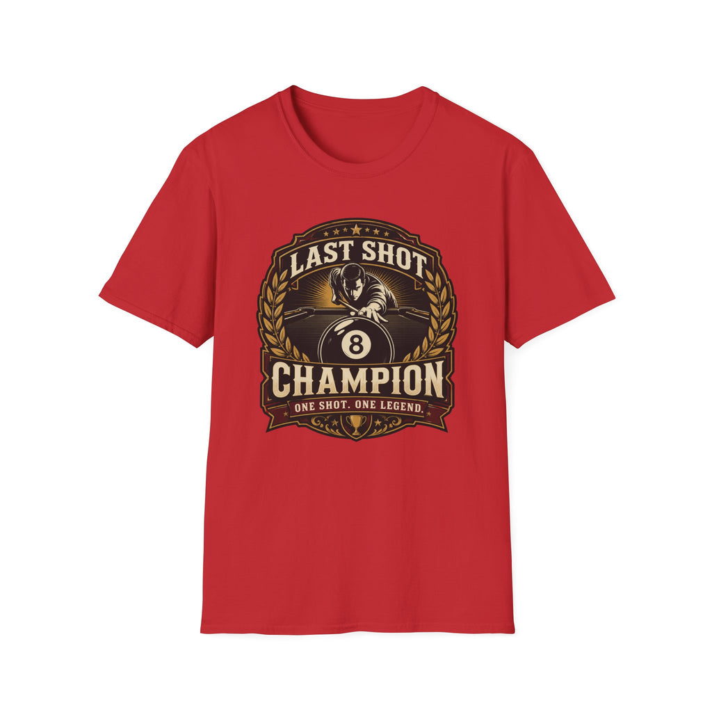 "Last Shot Champion" Billiards T-Shirt