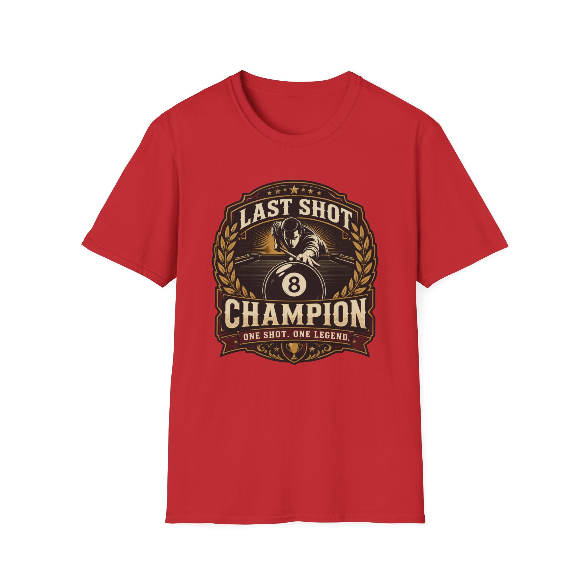 "Last Shot Champion" Billiards T-Shirt