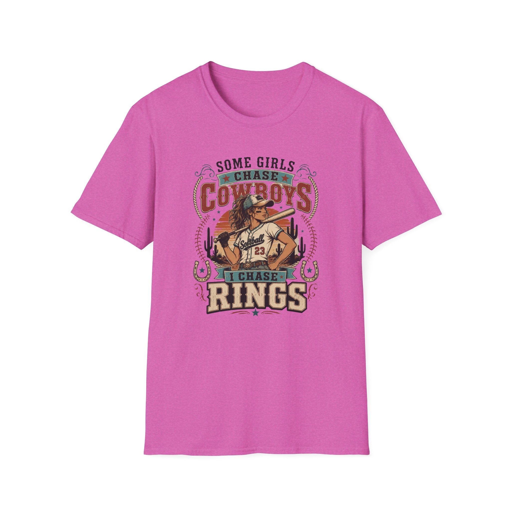 Some Girls Chase Cowboys,  I Chase Rings T-shirt