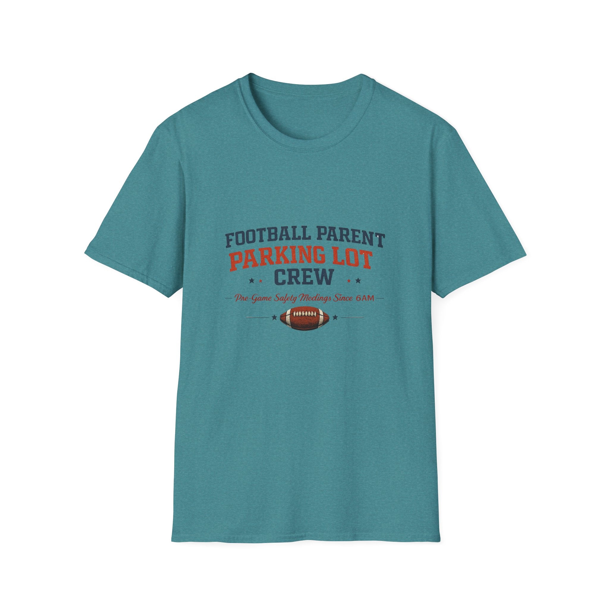 Football Parent Parking Lot Crew T-shirt
