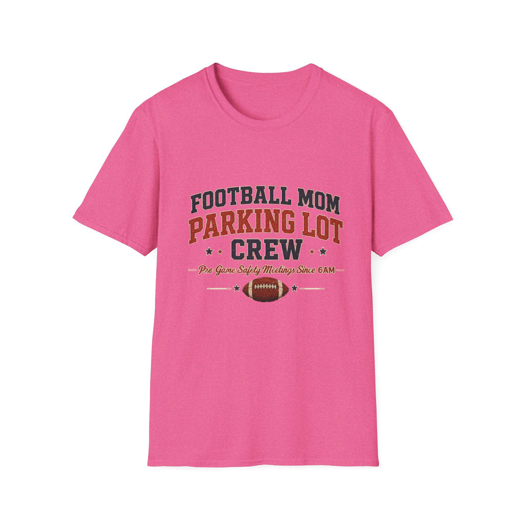 Football Mom Parking Lot Crew T-shirt