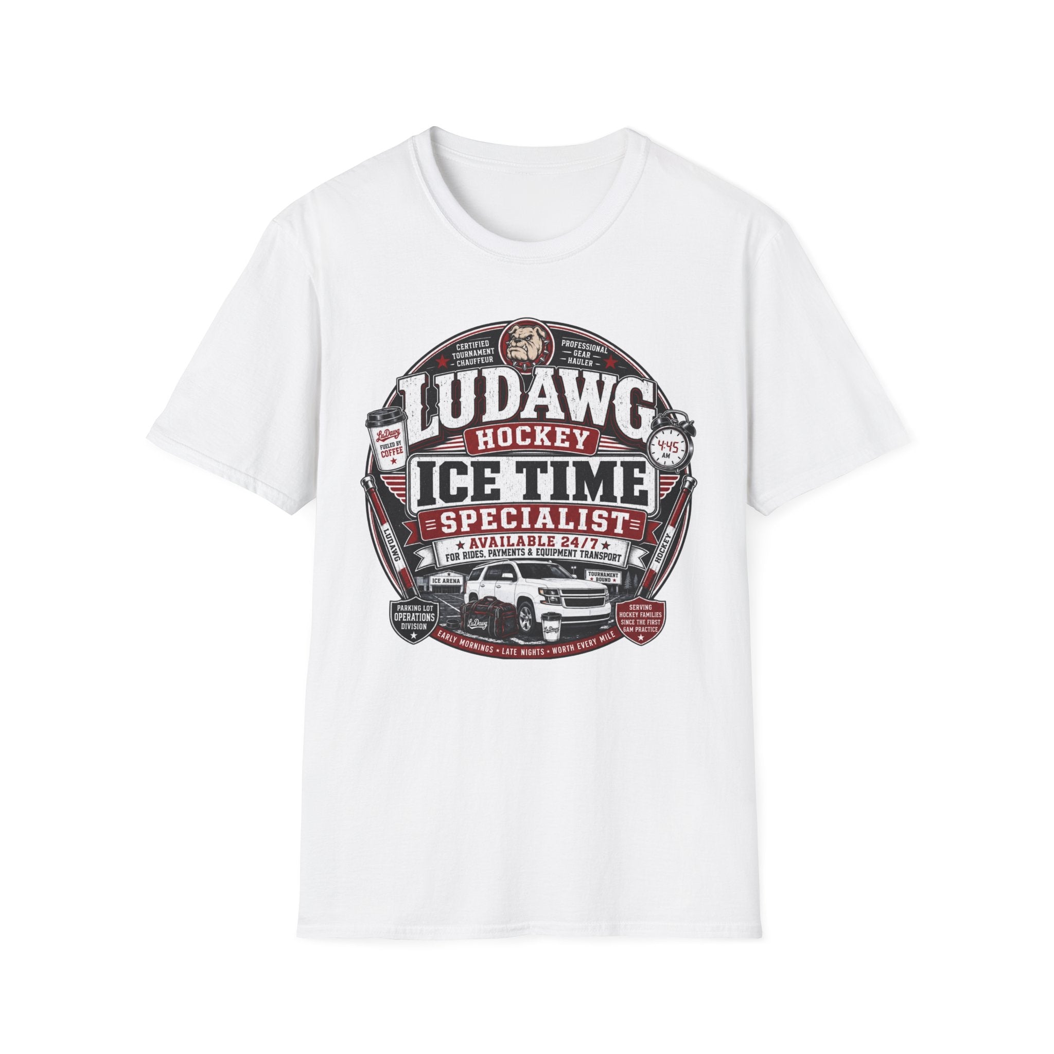 "LDH Ice Time Specialist" SUV T-shirt