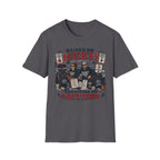 "Raised On Hockey Surviving On Coffee" T-shirt