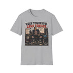Work Tomorrow Game Tonight Hockey T-shirt - Male