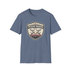Baseball Weekend Warrior Powered by Coffee Shield  T-shirt