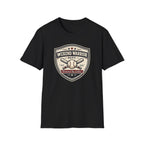 Baseball Weekend Warrior Powered by Coffee Shield  T-shirt