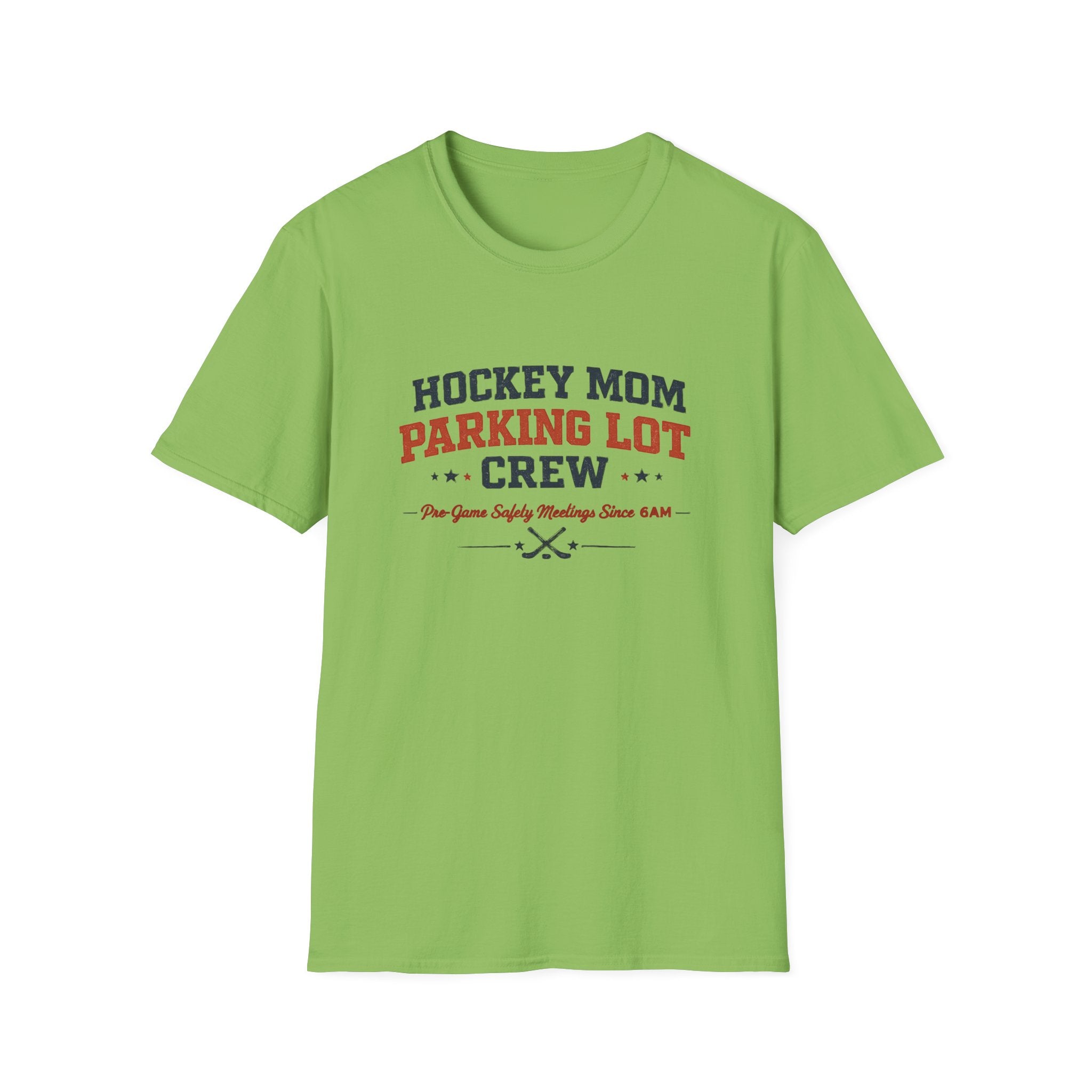 Hockey Mom Parking Lot Crew T-shirt