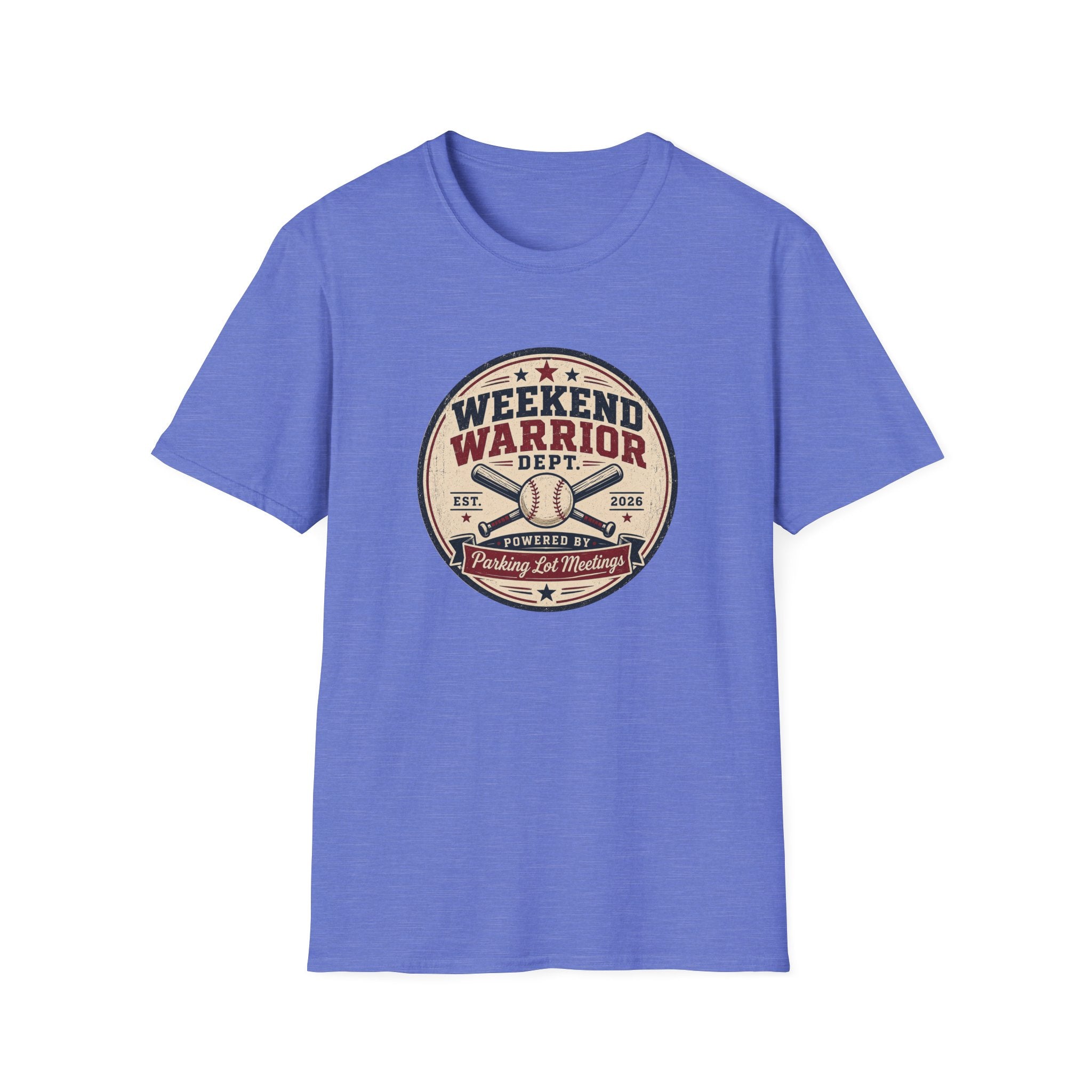 Baseball Weekend Warrior Parking Lot Meetings T-shirt