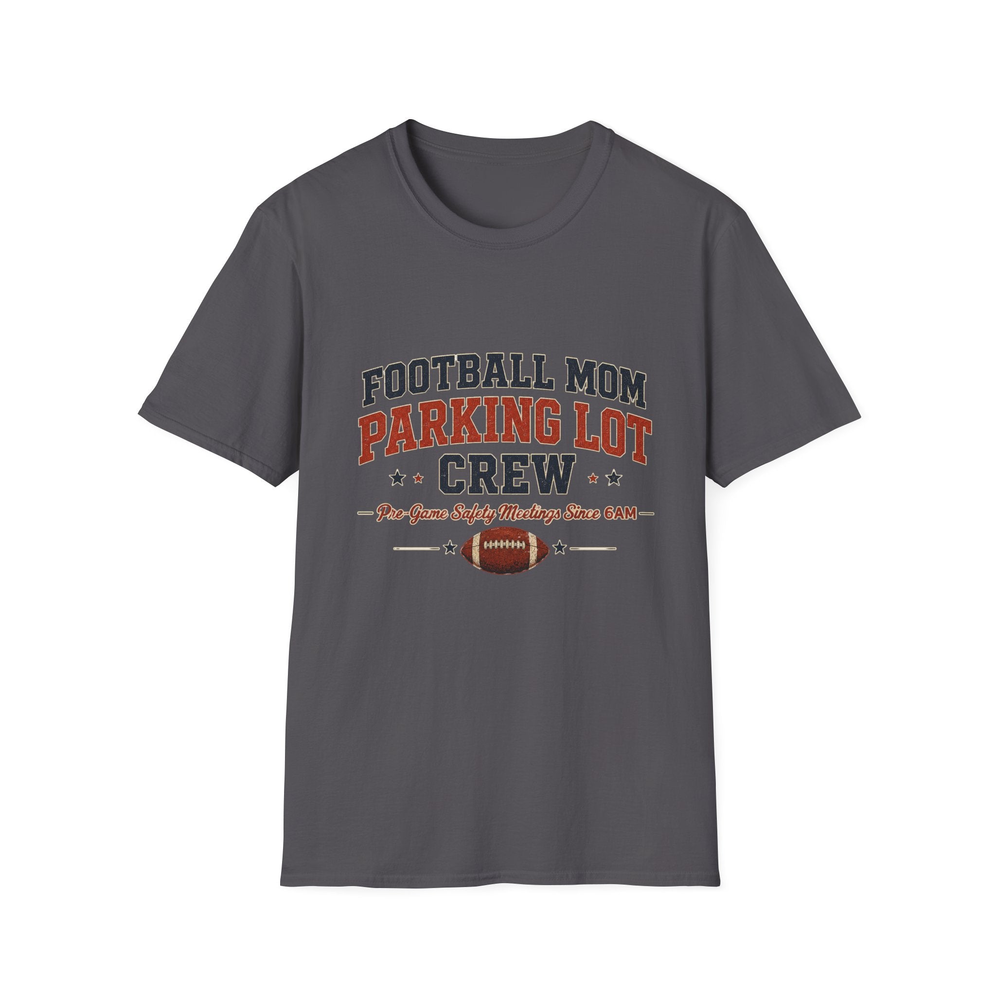 Football Mom Parking Lot Crew T-shirt