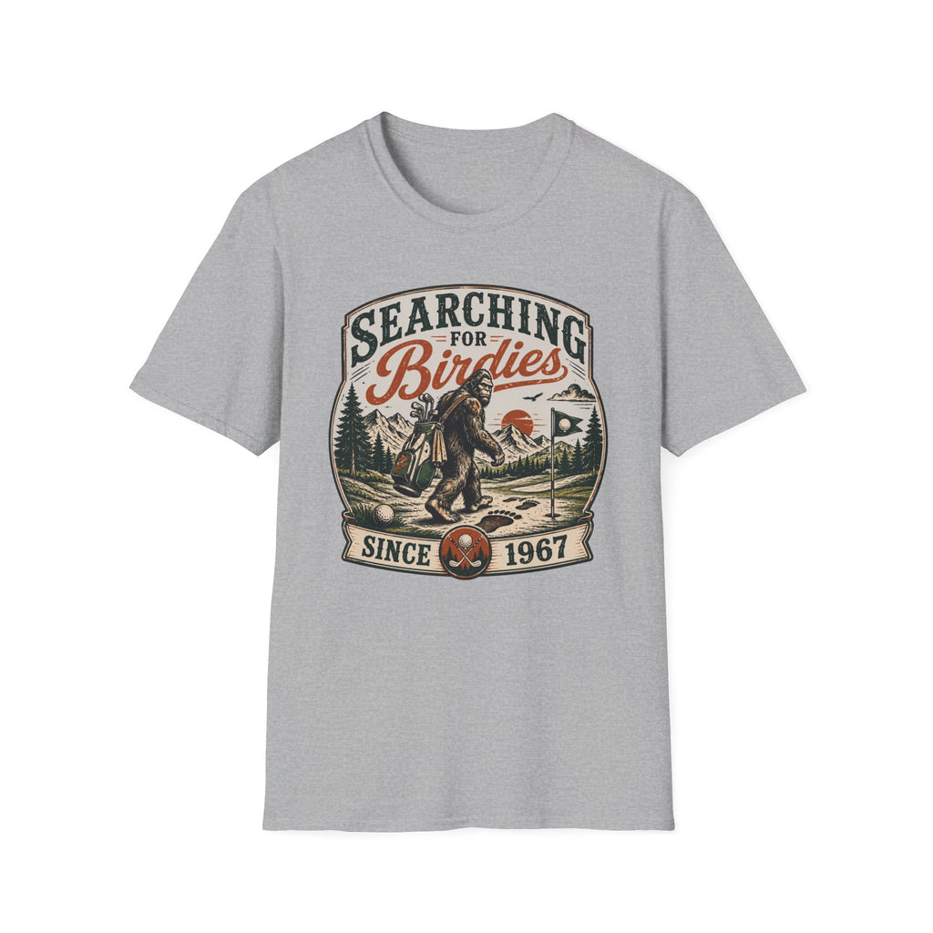 Bigfoot Searching for Birdies T-Shirt