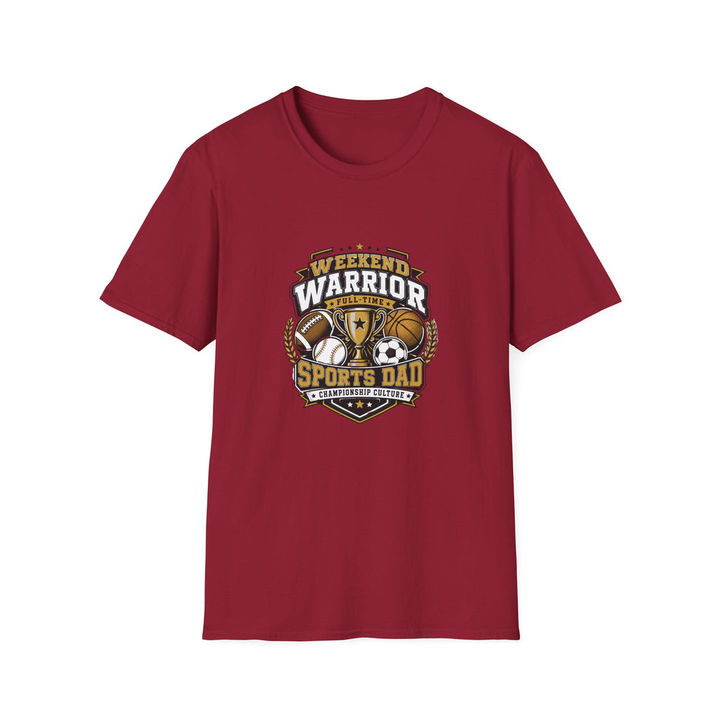 Weekend Warrior Sports Dad T-Shirt