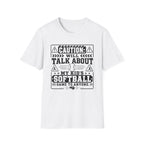 Caution Will Talk about My Kids Softball T-shirt