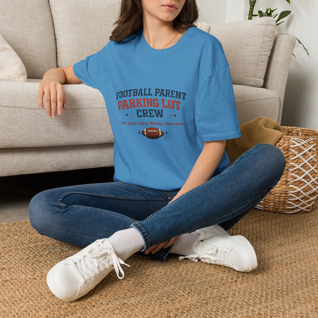 Football Parent Parking Lot Crew T-shirt