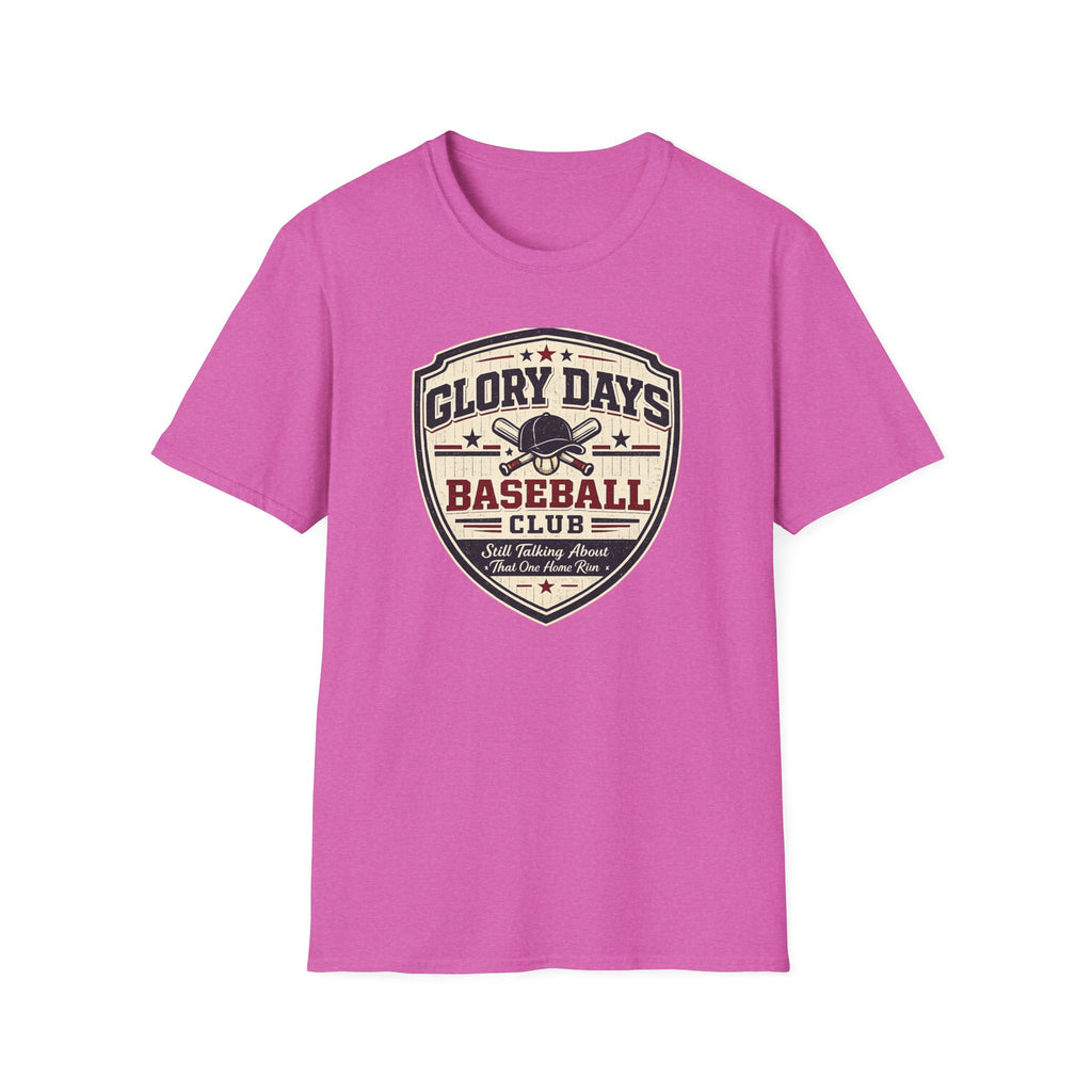"Glory Days Baseball Club" T-shirt - Shield Design