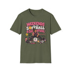 Weekends Are for Softball & Survival T-shirt