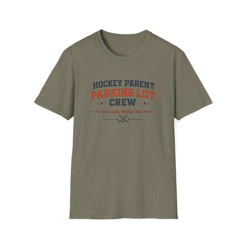 Hockey Parent Parking Lot Crew T-shirt