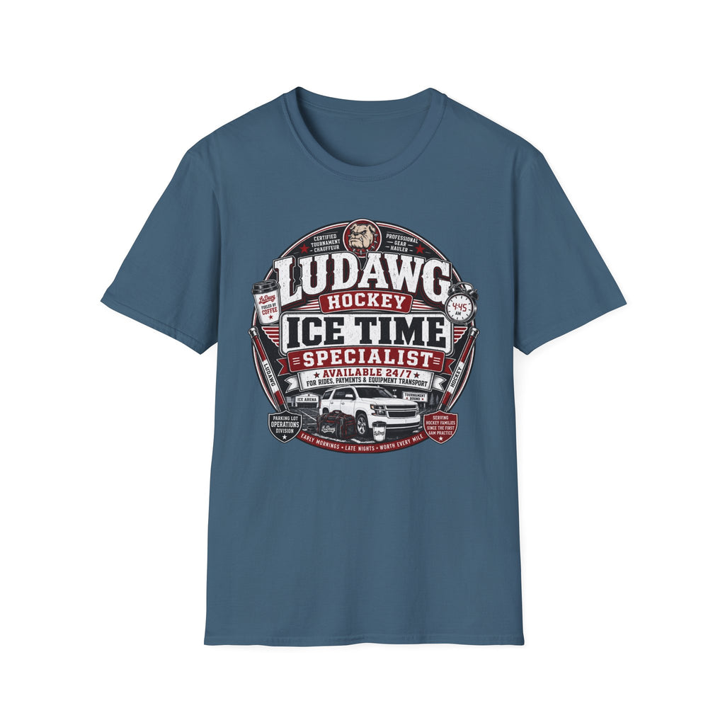 "LDH Ice Time Specialist" SUV T-shirt