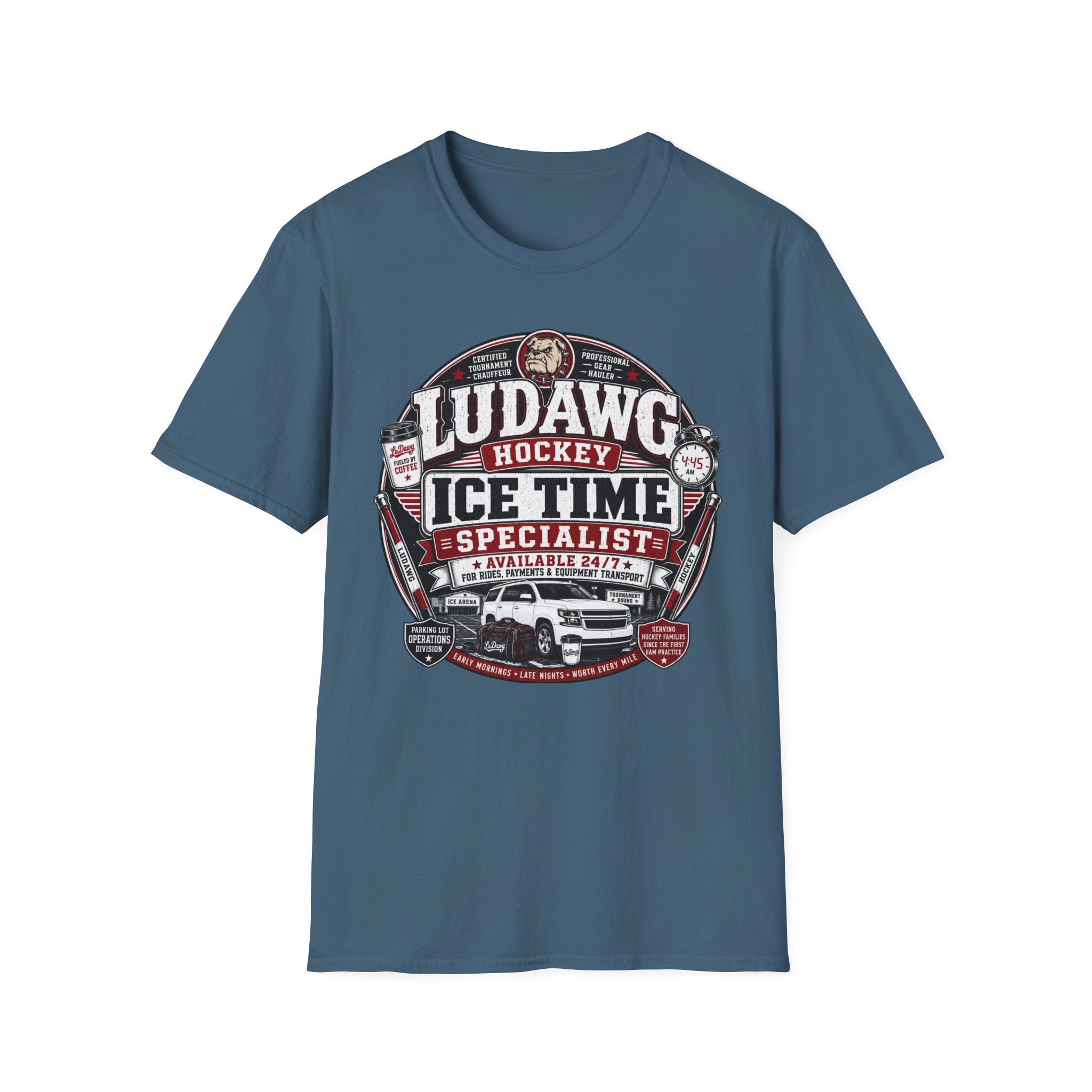 "LDH Ice Time Specialist" SUV T-shirt