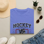 8-bit Boy Hockey Player T-Shirt