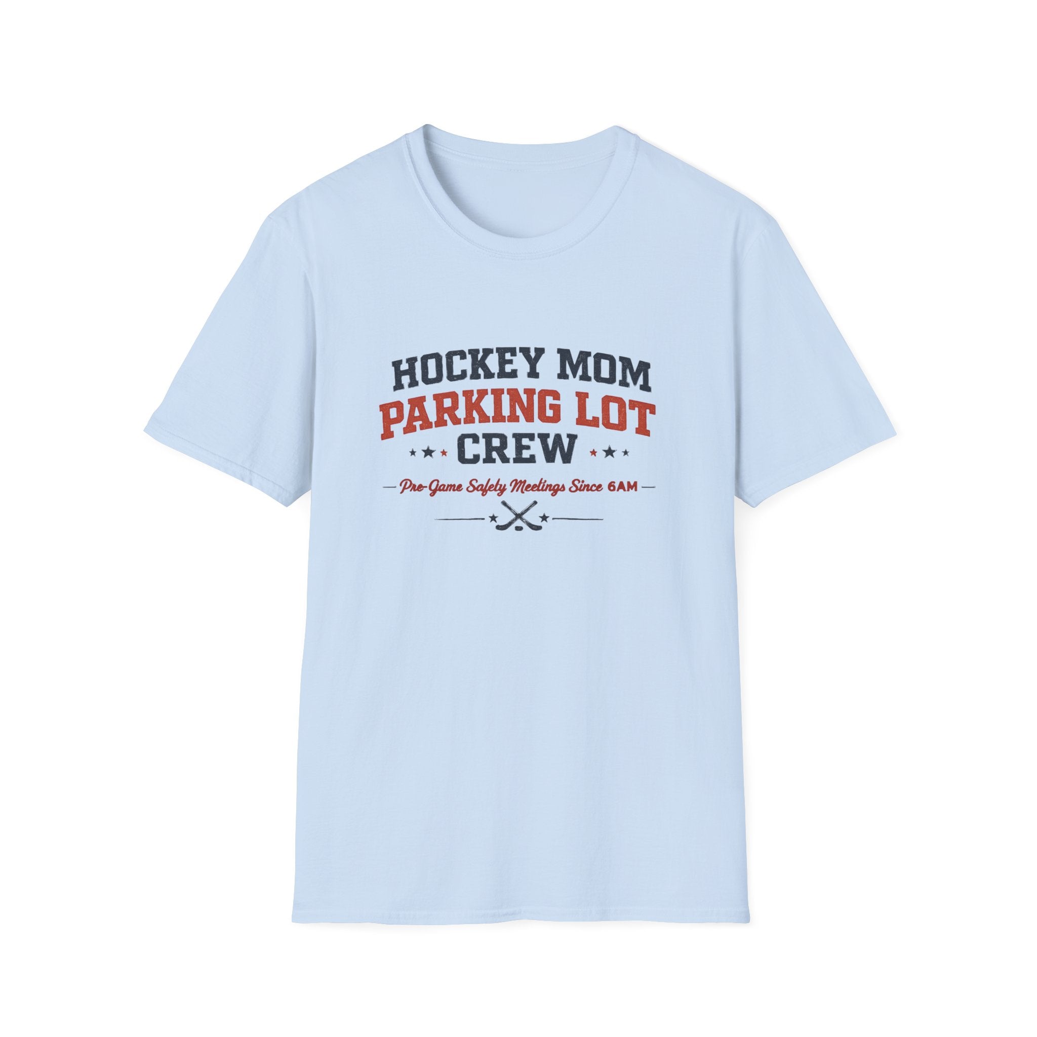 Hockey Mom Parking Lot Crew T-shirt