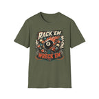 Rack 'Em Wreck 'Em Retro 8-Ball T-Shirt