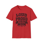 "Loud Proud Hockey Mom" T-shirt - Black & White