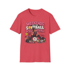 Weekends Are for Softball & Survival T-shirt