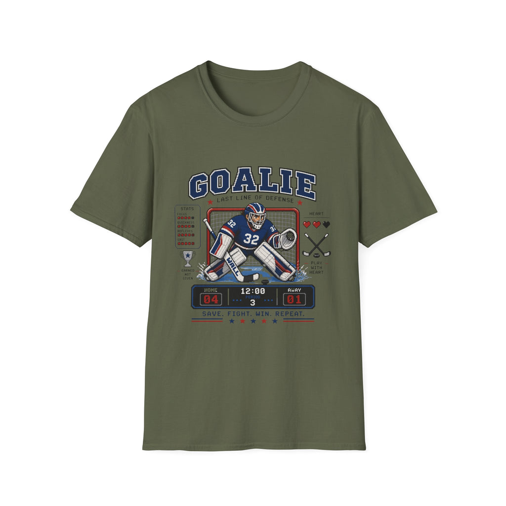 8-bit Boy Goalie T-shirt