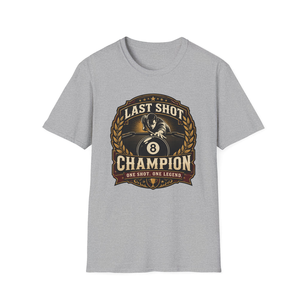"Last Shot Champion" Billiards T-Shirt