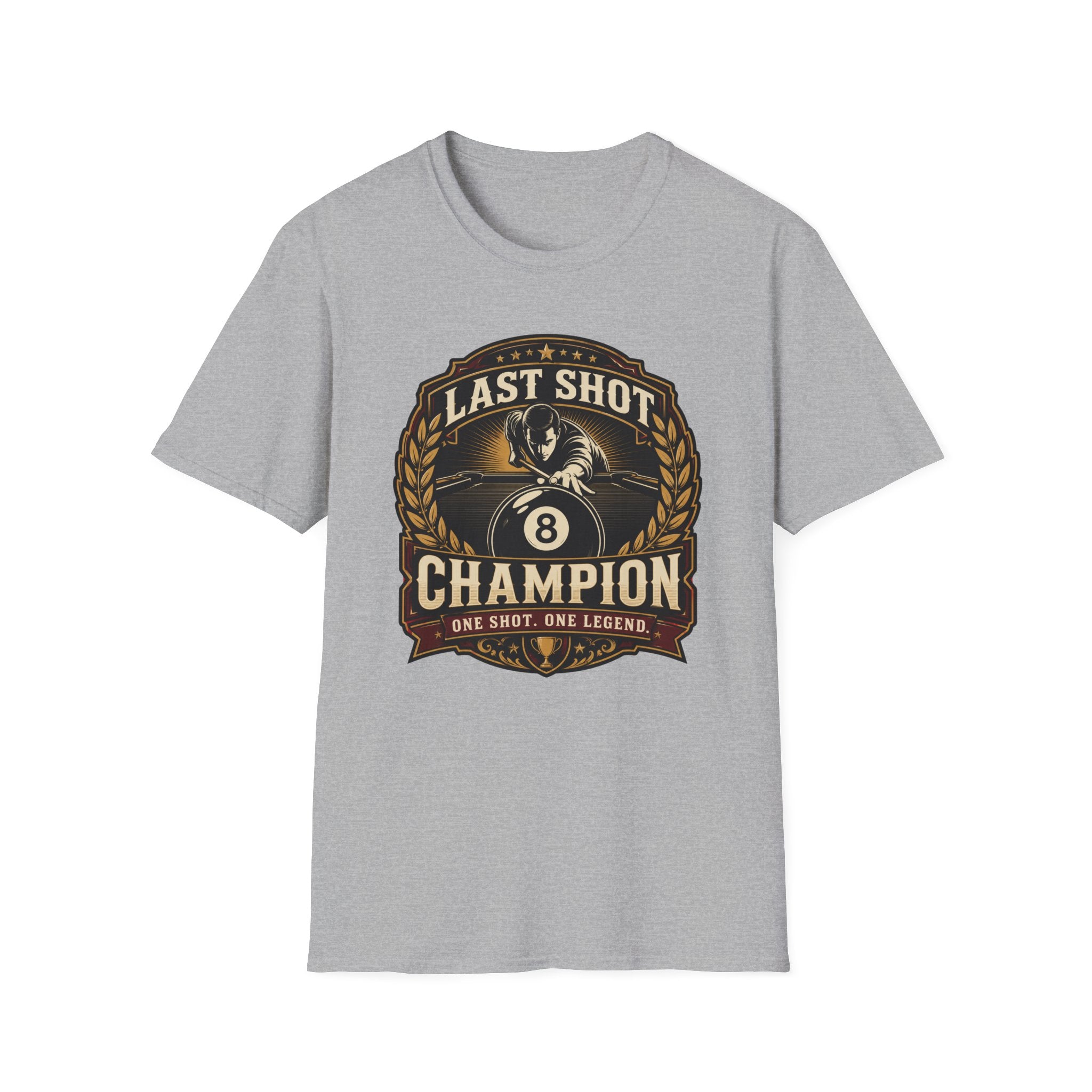 "Last Shot Champion" Billiards T-Shirt