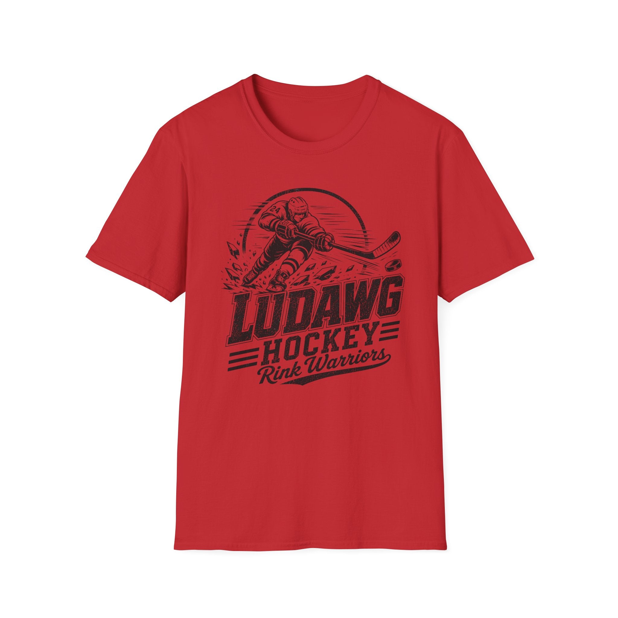 "LuDawg Hockey Rink Warriors" T-shirt