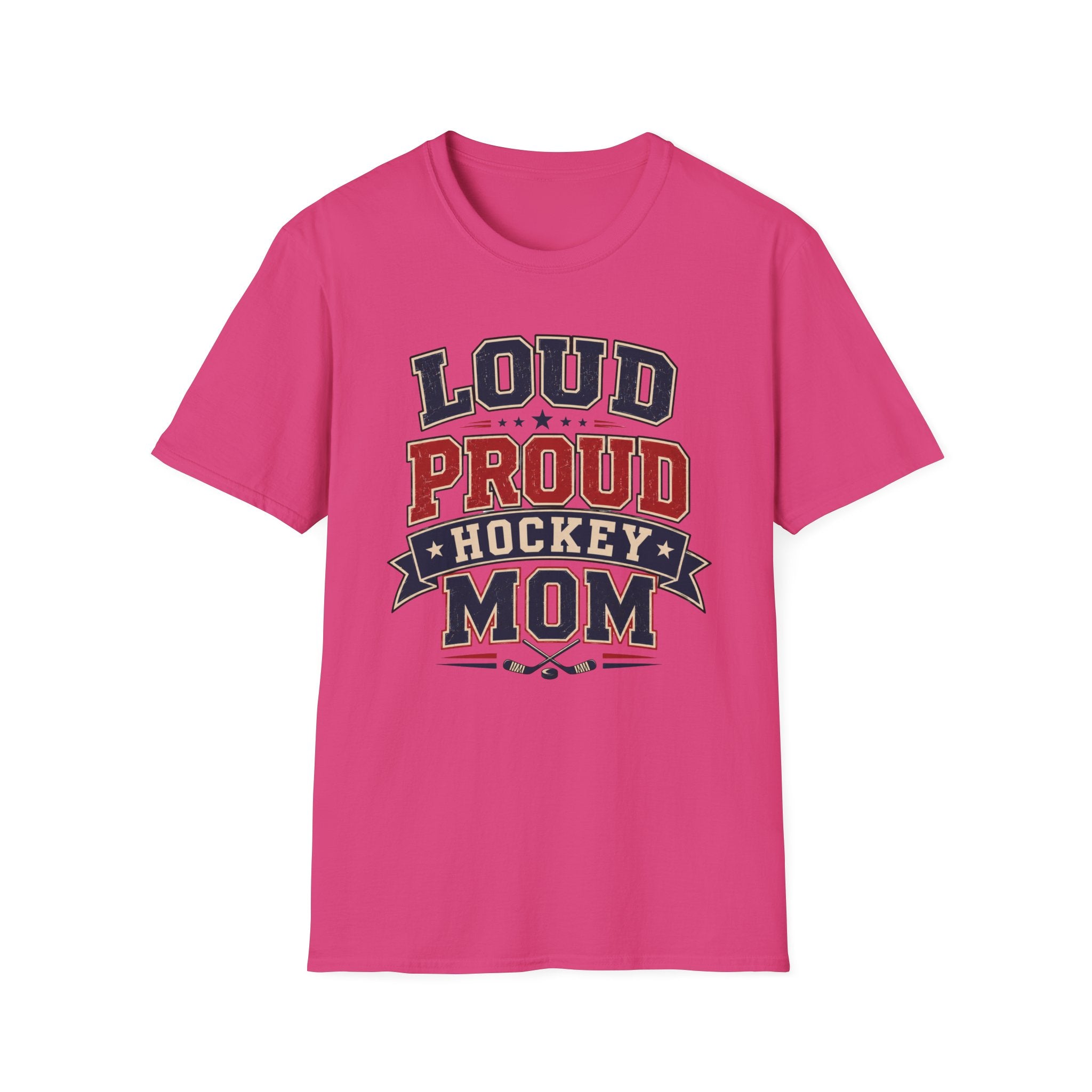 "Loud Proud Hockey Mom" T-shirt