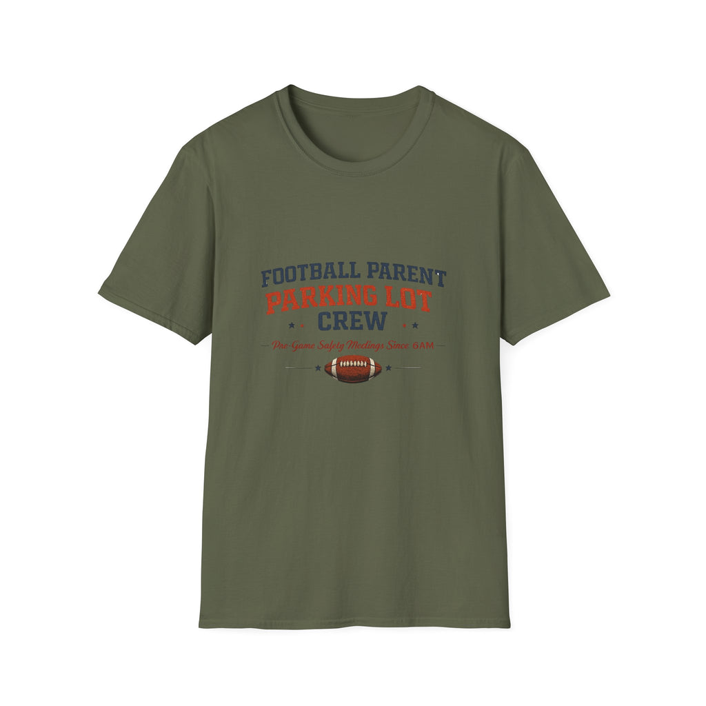 Football Parent Parking Lot Crew T-shirt