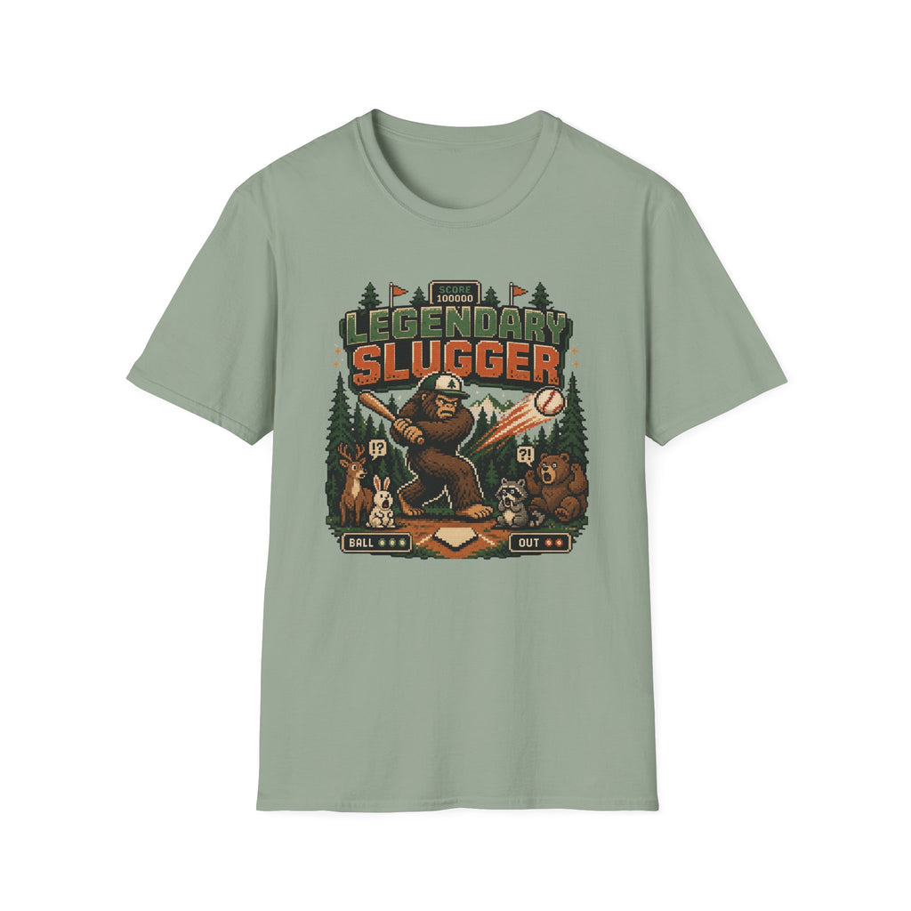 8-bit Legendary Slugger Bigfoot T-shirt
