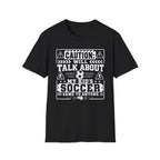 Caution I Will Talk About My Kid's Soccer Game To Anyone T-Shirt - Boy