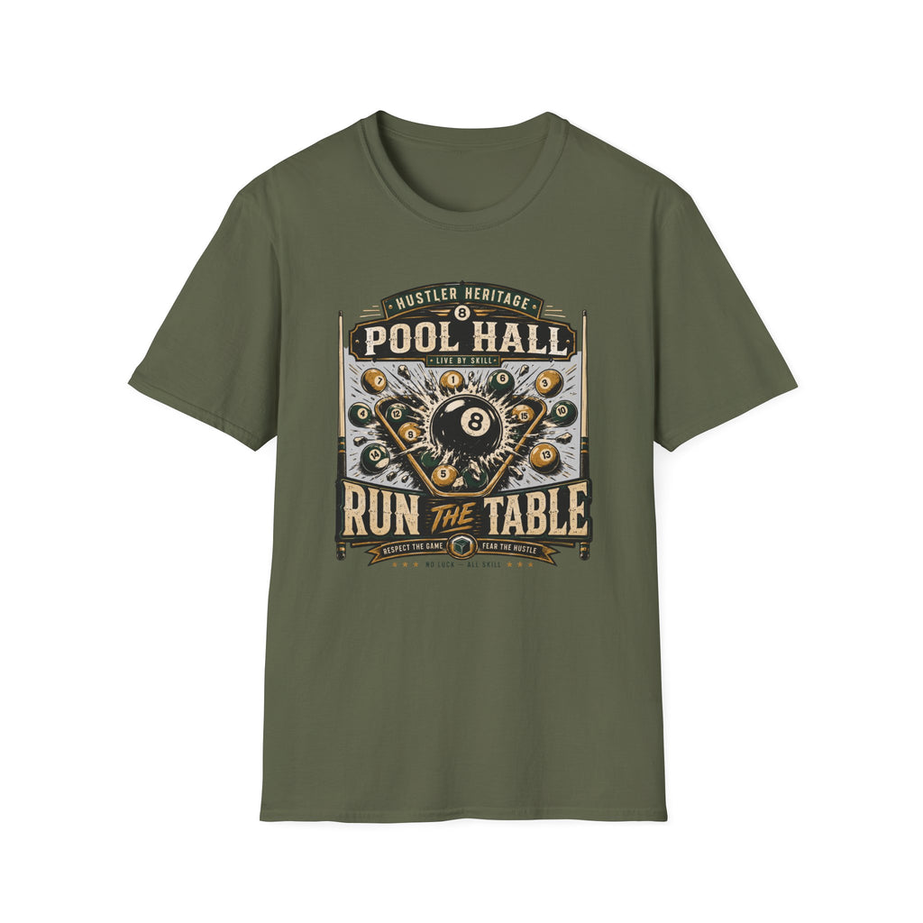 Pool Hall "Run The Table" T-Shirt