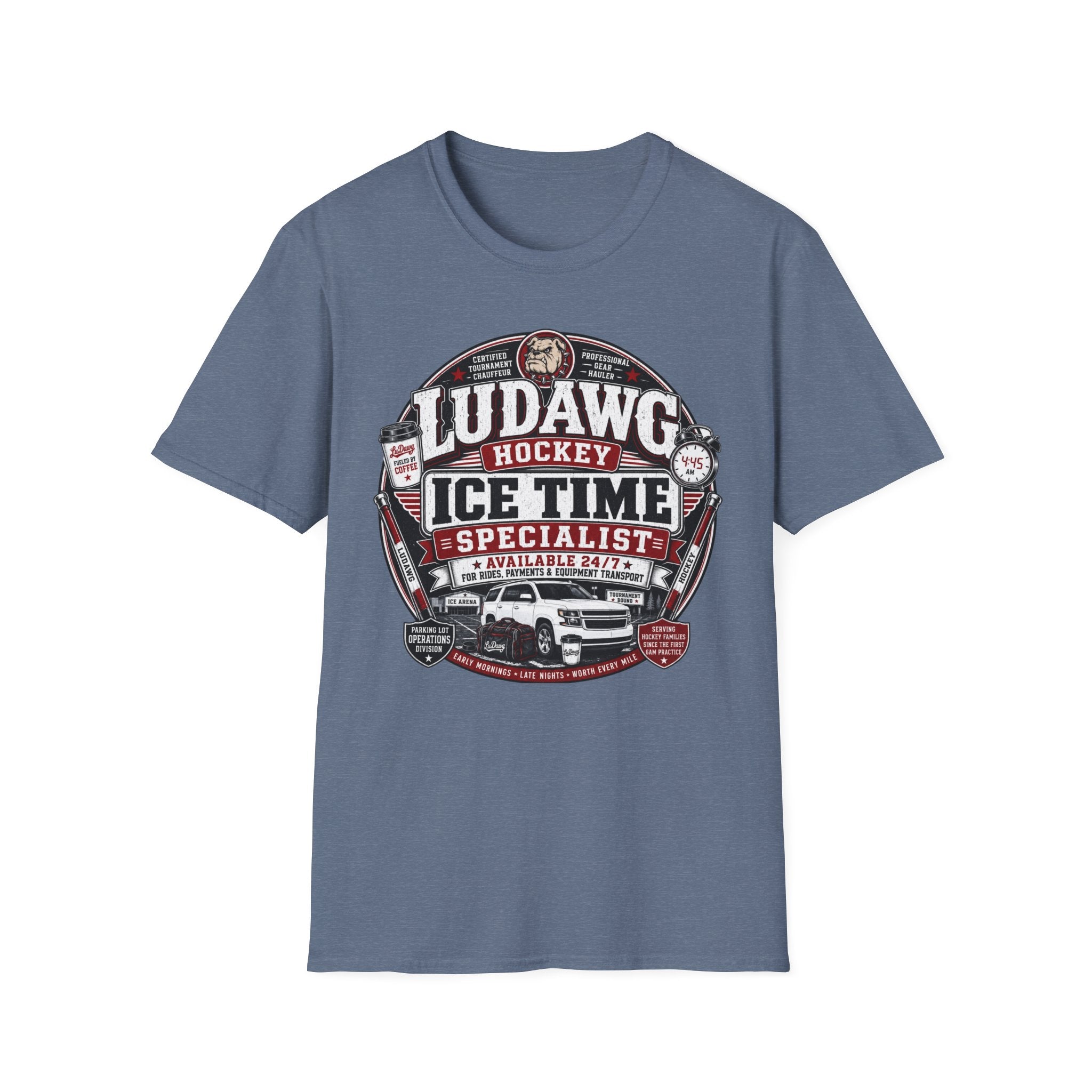 "LDH Ice Time Specialist" SUV T-shirt