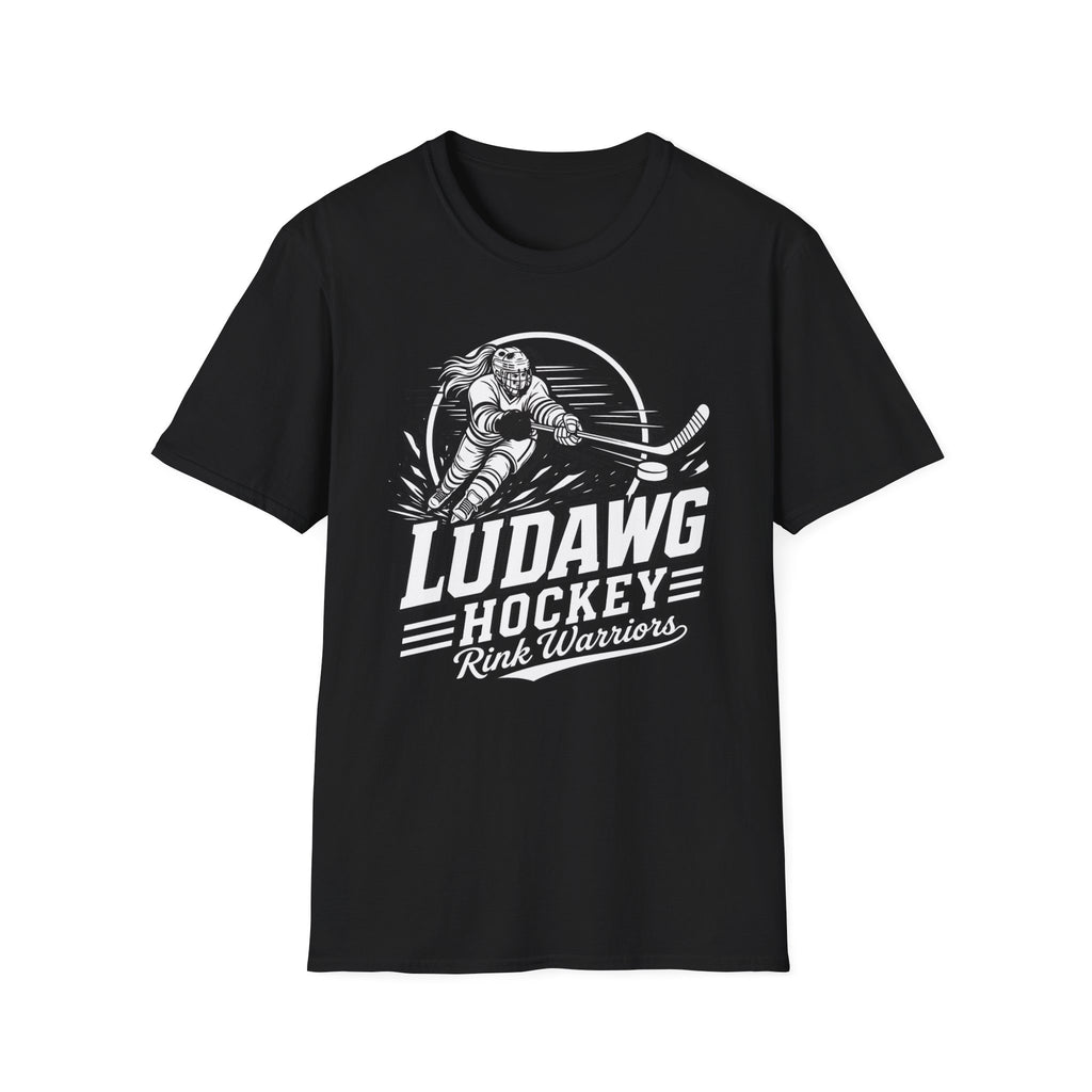 "LuDawg Hockey Rink Warriors" Female T-shirt