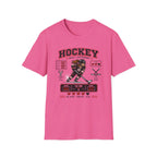 8-bit Girl Hockey Player T-Shirt