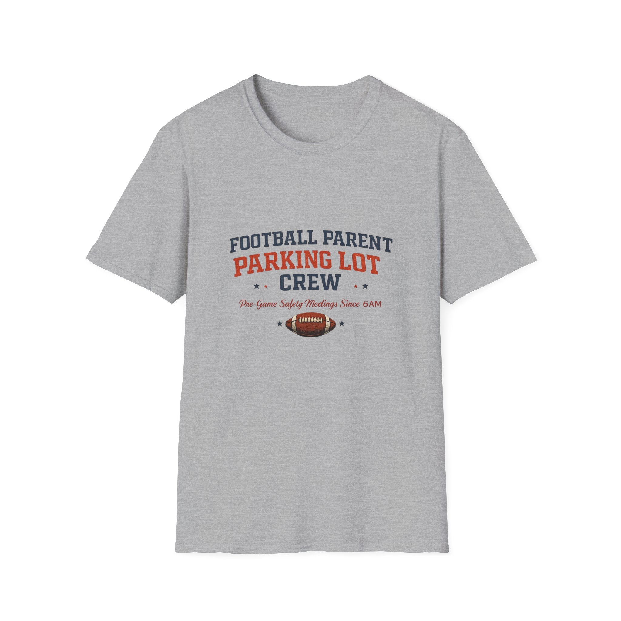 Football Parent Parking Lot Crew T-shirt