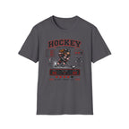 8-bit Girl Hockey Player T-Shirt
