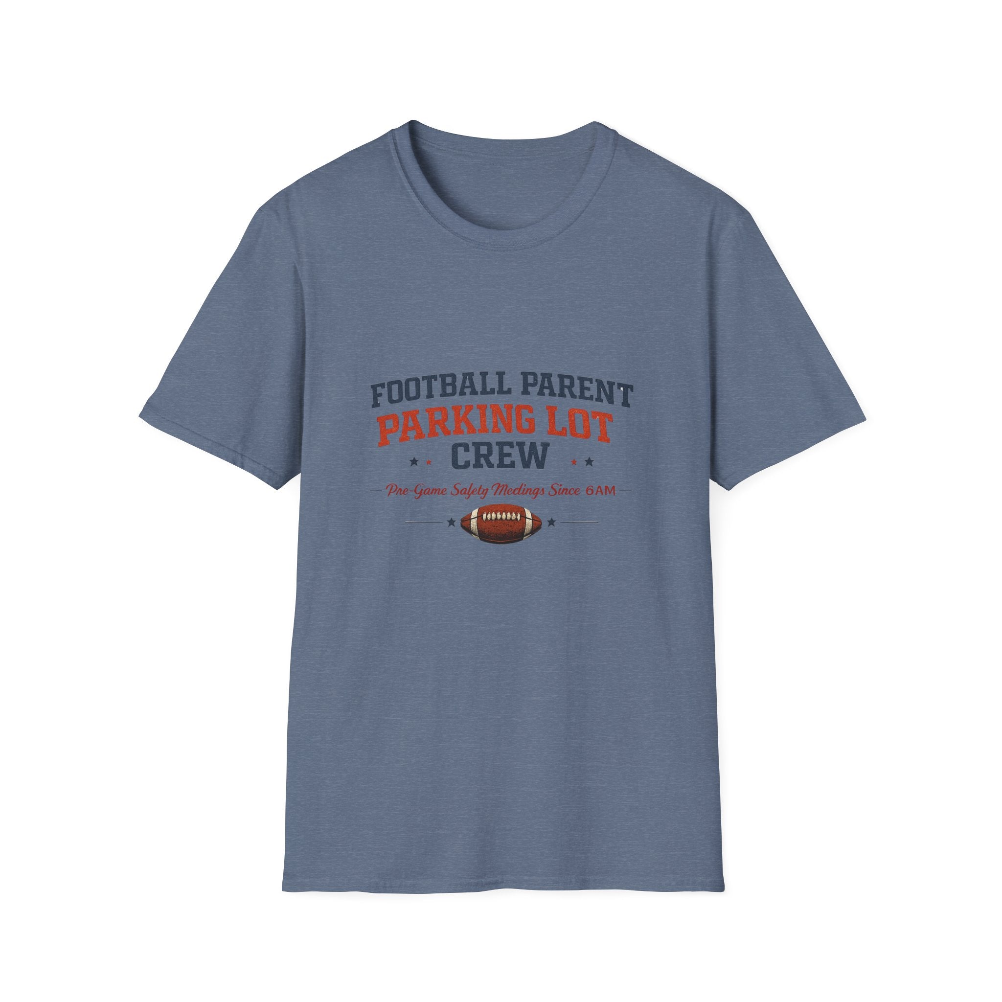 Football Parent Parking Lot Crew T-shirt